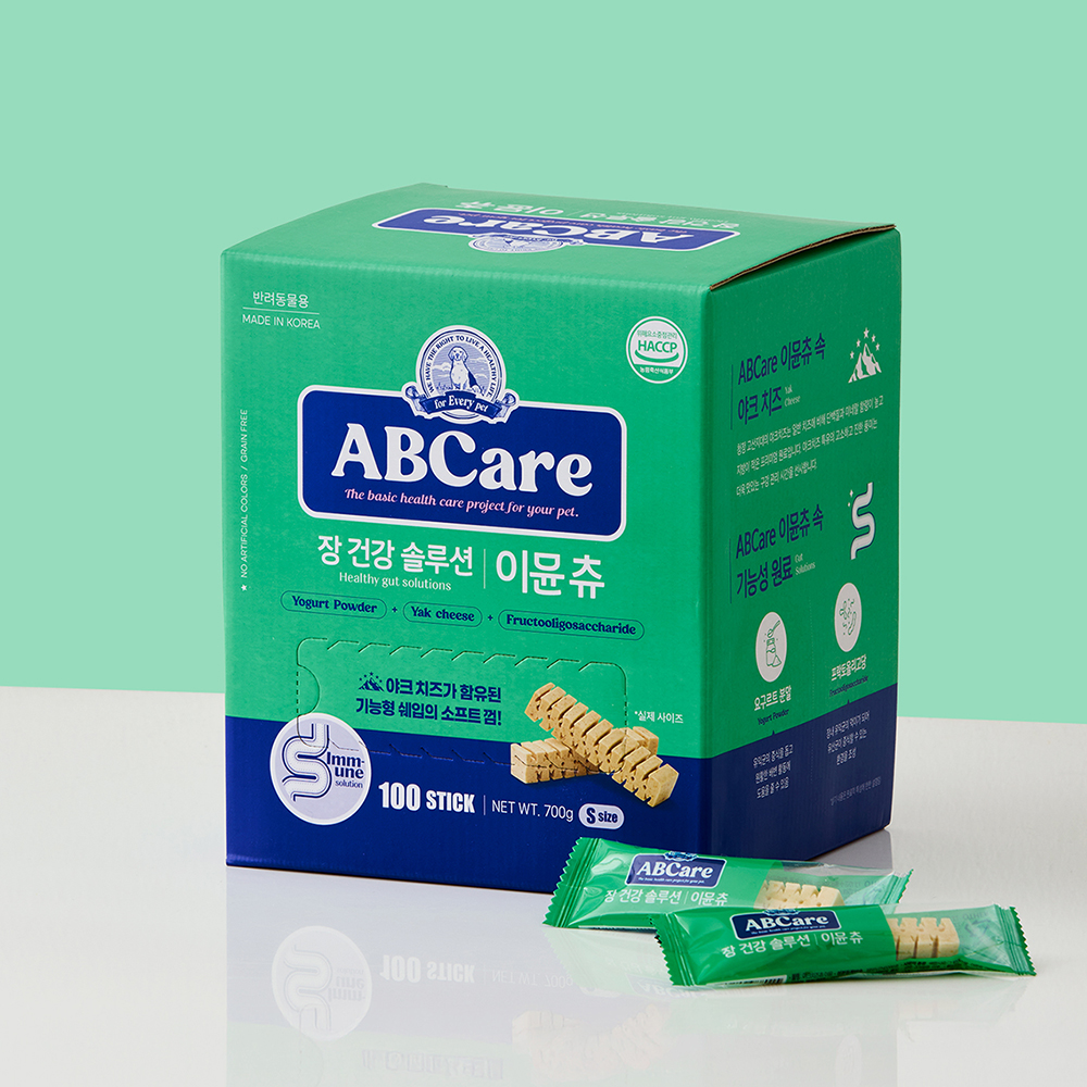 강아지 덴탈껌 양치껌 개껌 치석제거 입냄새 ABCare 덴탈츄 100P+14P 이미지 8
