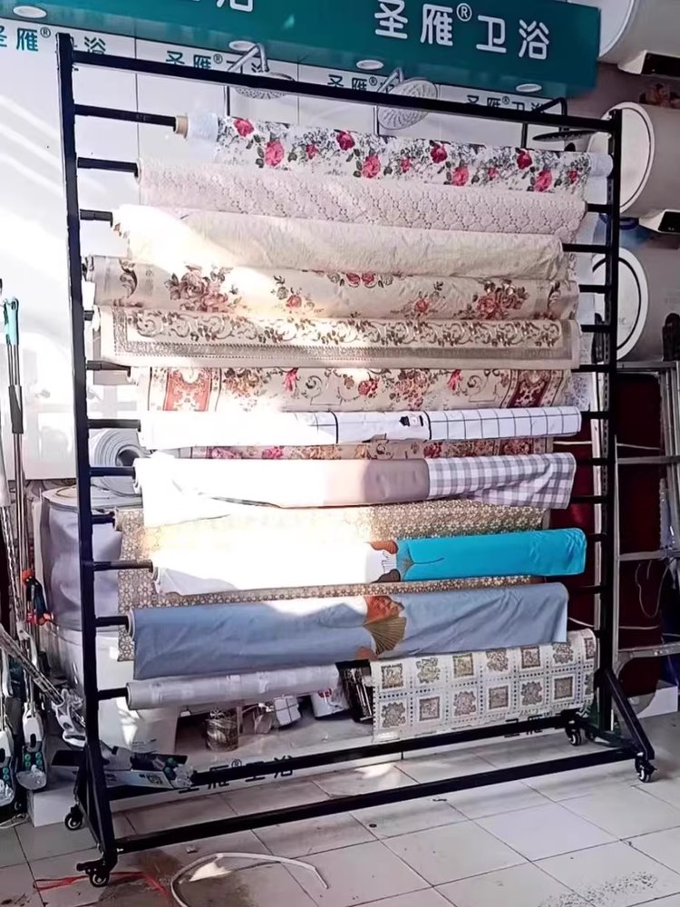 필름 걸이대 랩핑지 리본 정리대 용품 시트지 원단 거치대 6층 - 상세 이미지 4