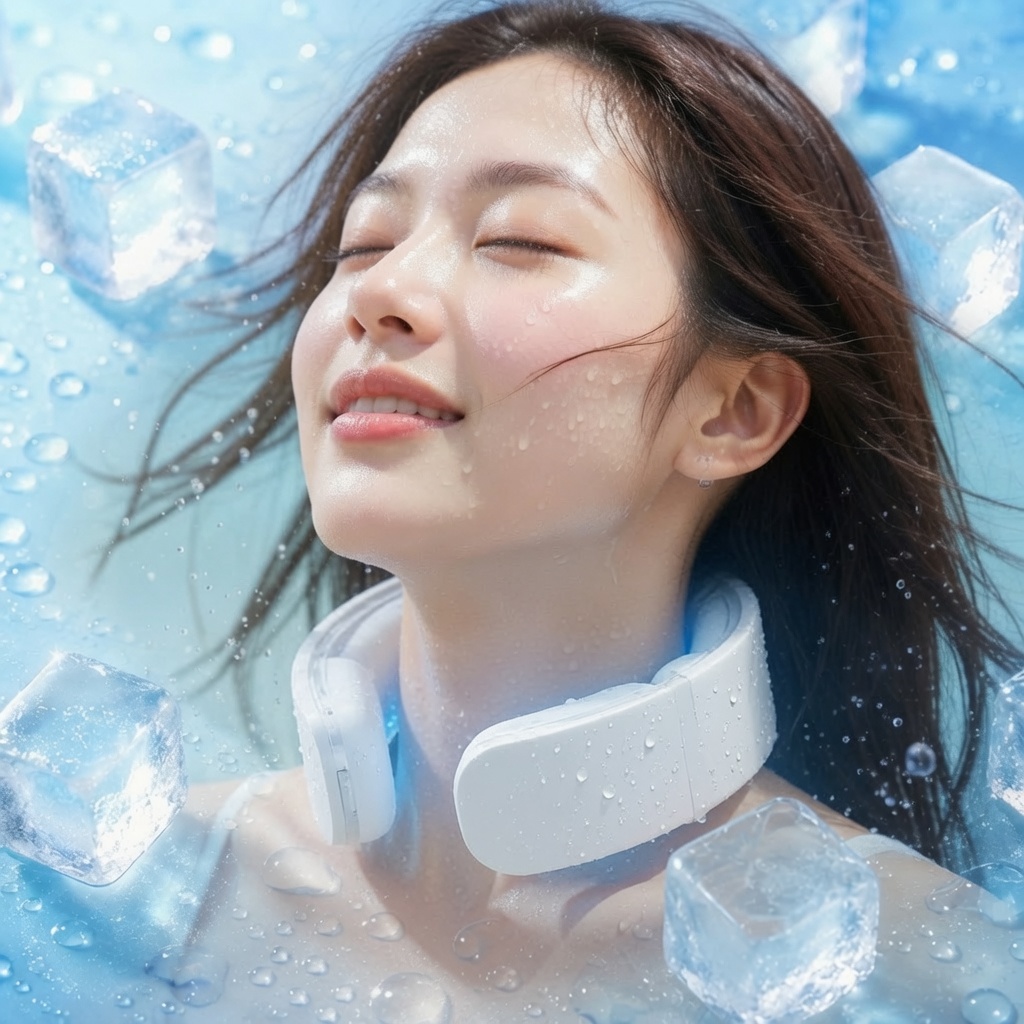 아이스 넥쿨러 PCM 28도 넥밴드 목튜브 여름 쿨링용품 - 상품 이미지