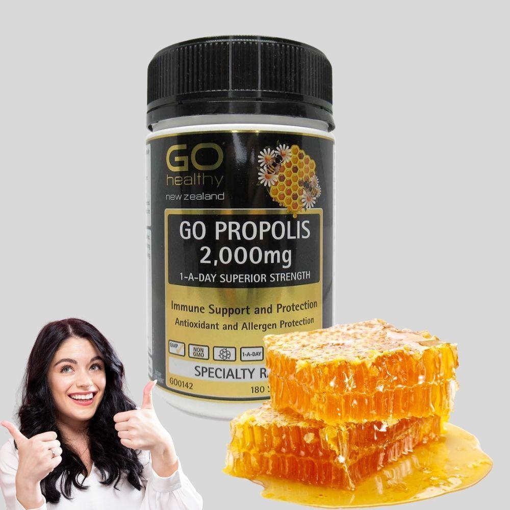 고헬씨 뉴질랜드 프로폴리스 2000mg 180 소프트젤캡슐 X2개 360캡슐 - 상세 이미지 3