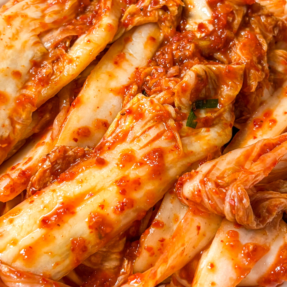국산 재료 100% 샘고을 배추김치 포기 보쌈 김치 2kg, 1개 - 상세 이미지 3