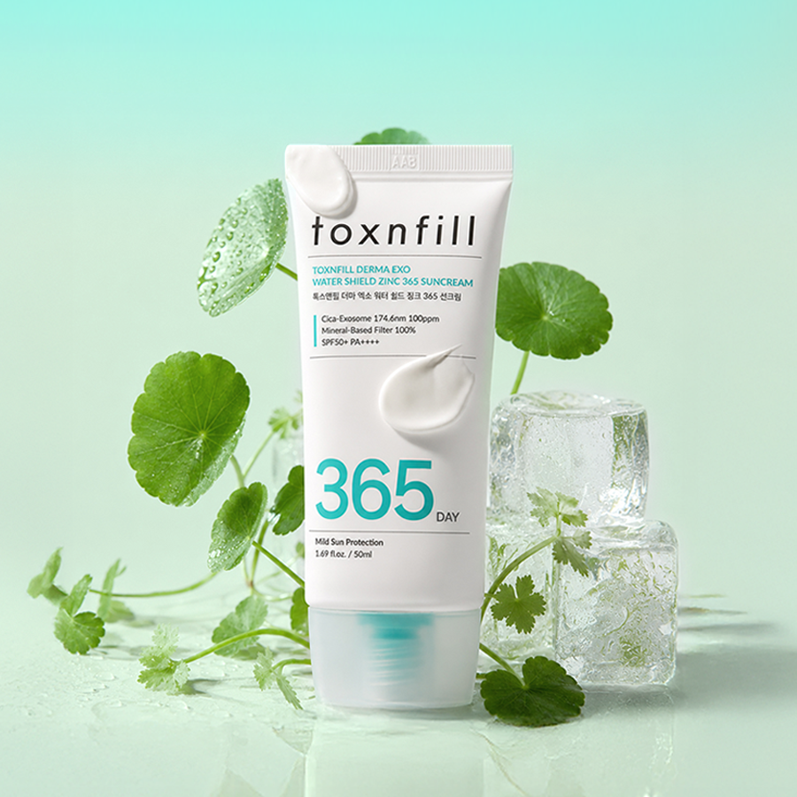 톡스앤필 더마엑소 워터쉴드 징크365 선크림 50ml - 상품 이미지