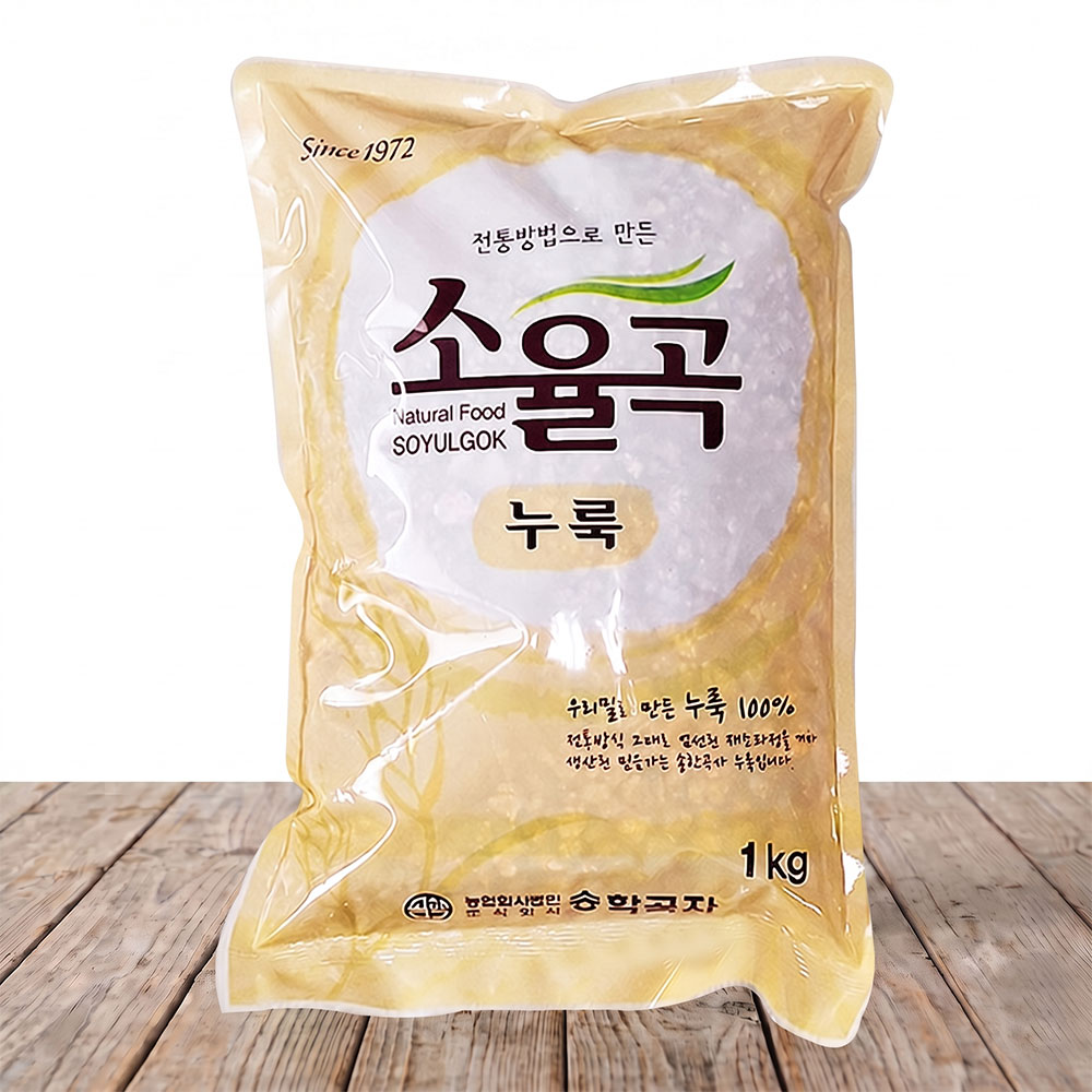 막걸리누룩 소율곡 앉은뱅이밀 1kg 국내산 송학곡자 밀누룩 만들기 만드는법 키트 - 상품 이미지