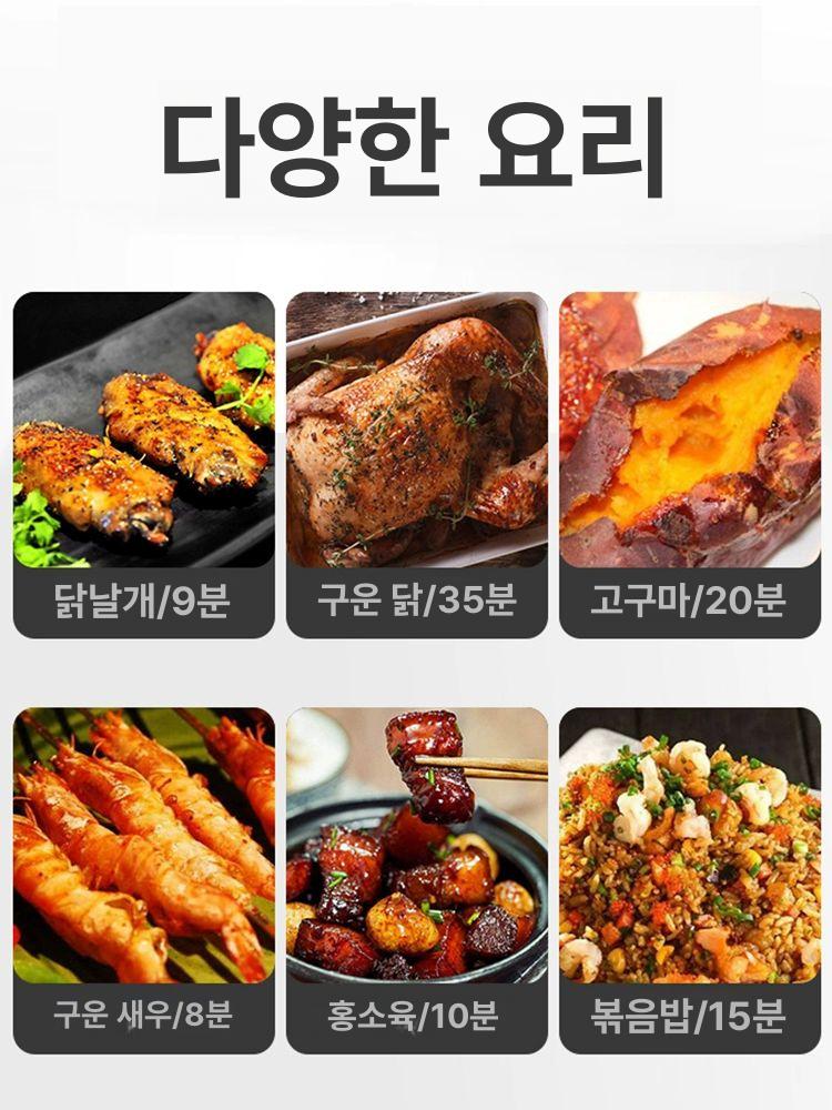 스위츠몰 돌돌이팬 자동회전냄비 회전 가정용그릴 블랙 전자동 쿡팟 - 상세 이미지 3