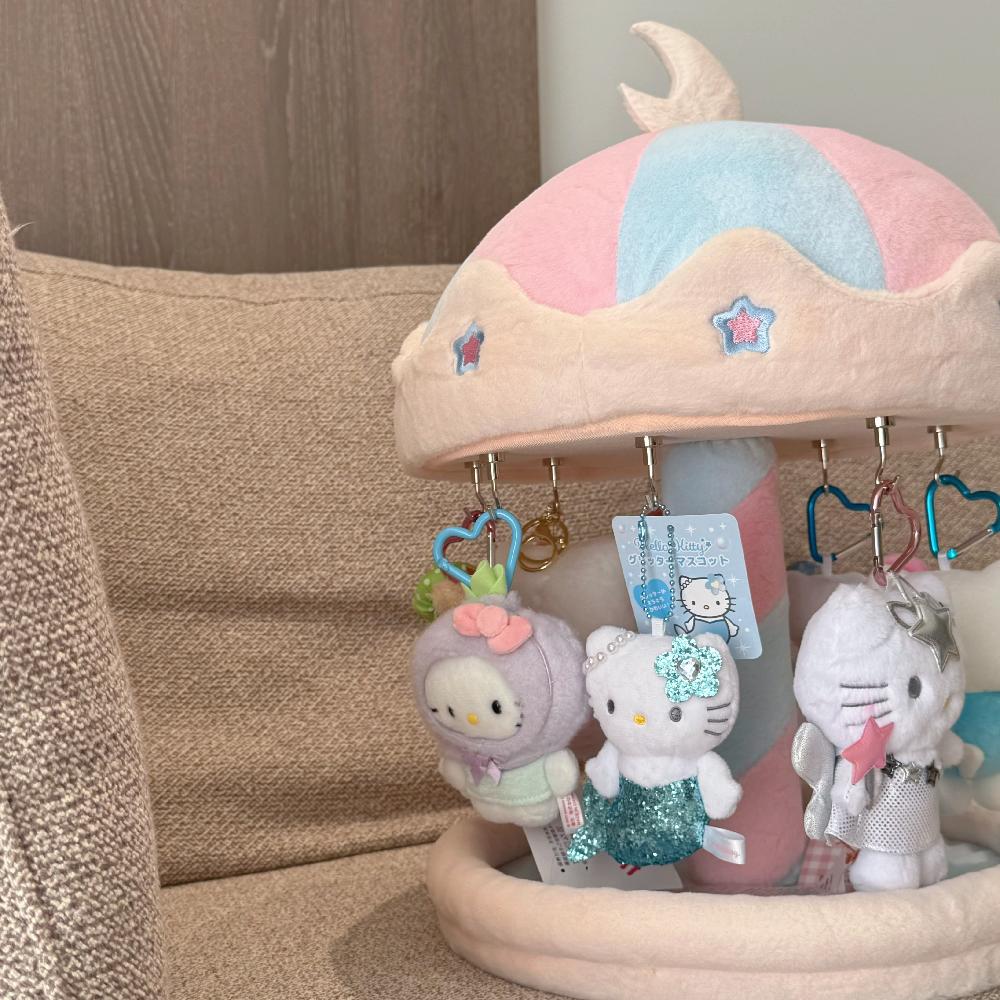 회전목마 인형의 집 인형 수납 장식 보관함 이미지 6