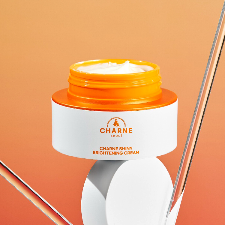샤르네 속광채 잠금 크림 판테놀 바쿠치올 미백 탄력 샤이니 브라이트닝 크림 50ml - 상품 이미지