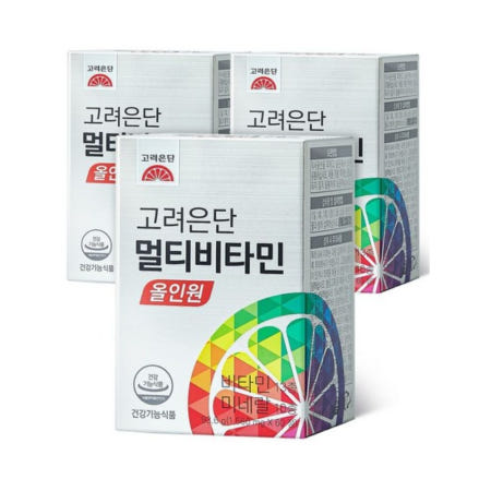 고려은단 멀티비타민 올인원 60정, 3개