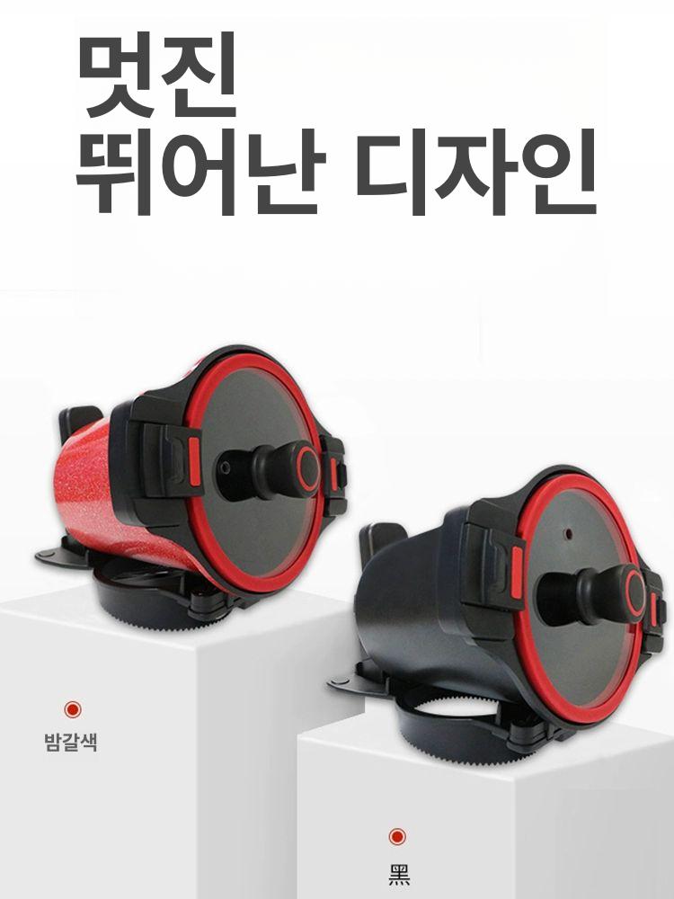 스위츠몰 돌돌이팬 자동회전냄비 회전 가정용그릴 블랙 전자동 쿡팟 - 상세 이미지 5