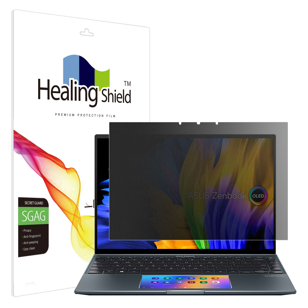 에이수스 젠북 14X OLED UX5400ZB 프라이버시 저반사 사생활 보호필름 액정 - 상품 이미지