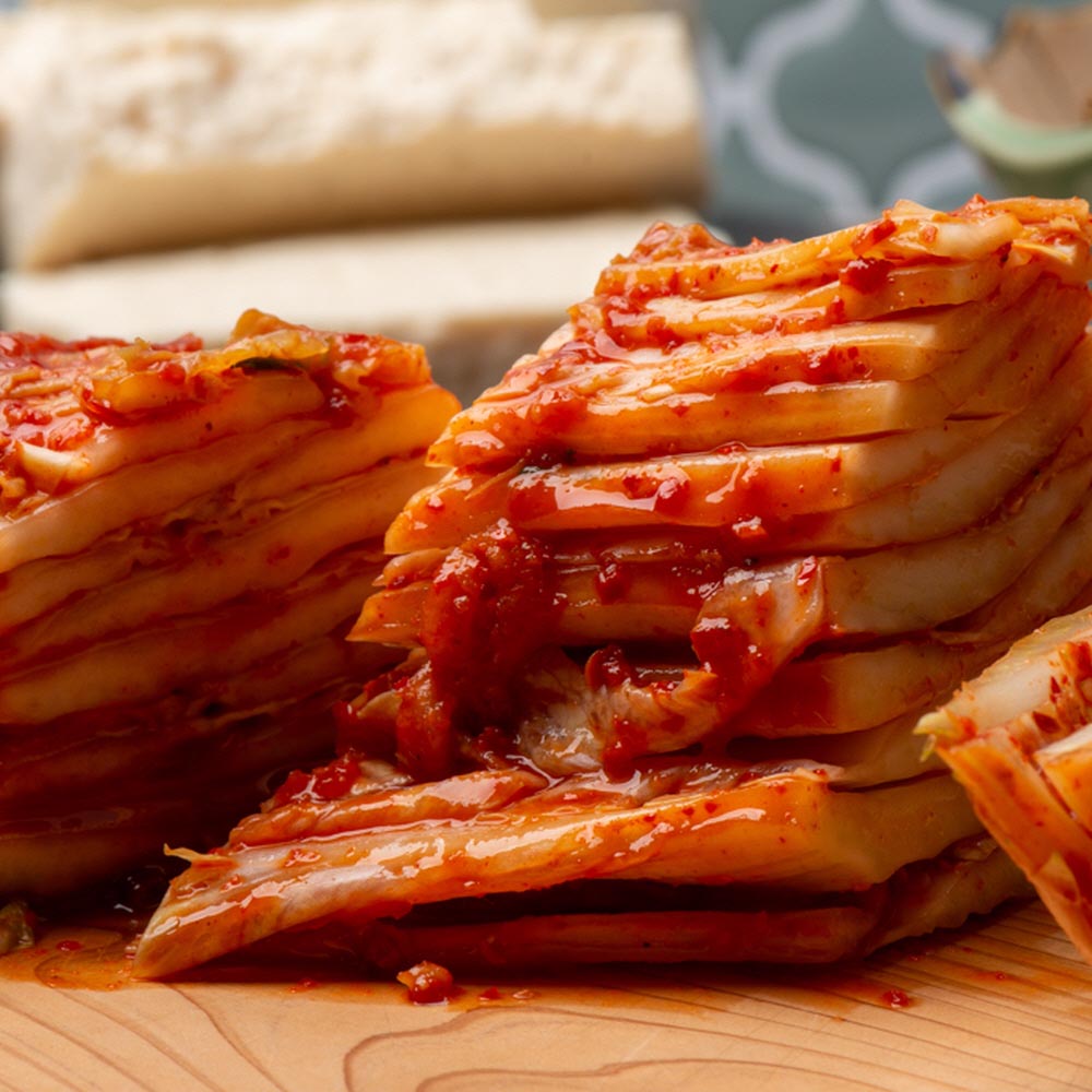 국산 재료 100% 샘고을 배추김치 포기 보쌈 김치 2kg, 1개 이미지 6