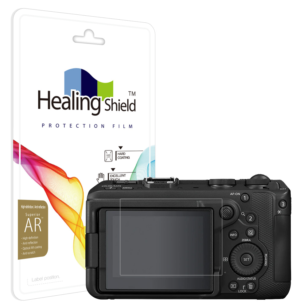 캐논카메라 EOS시리즈 AR 고화질 액정보호필름 캐논 EOS R6 V, 2매입 - 상품 이미지