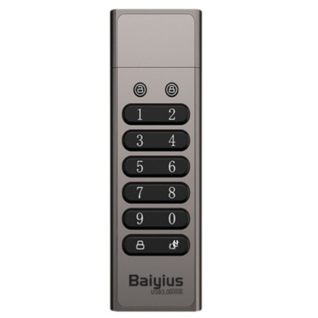 비밀번호 USB 메모리 사무용 암호화 유에스비 하드웨어 - 상품 이미지