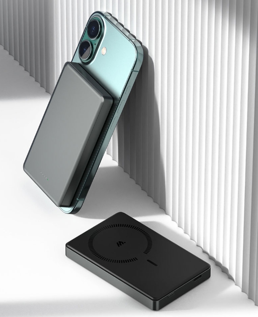 밸류엠 20W 메탈 맥세이프 고속 충전 보조배터리 10000mAh 무선 스마트폰 휴대용 - 상품 이미지
