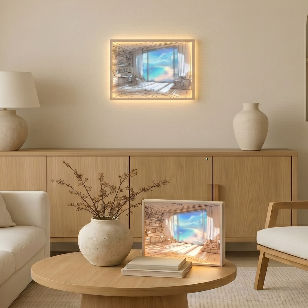 라인트 선샤인 LED 그림 액자 무드등 이미지 6