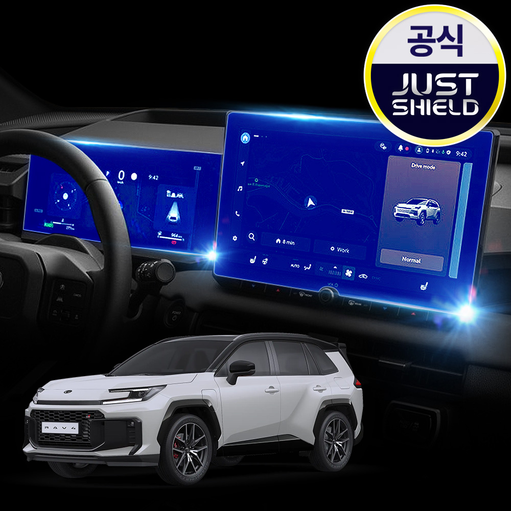 저스트쉴드 토요타 라브4 6세대 보호필름 액정 디스플레이 네비게이션필름 퓨어매트 AG - 상품 이미지