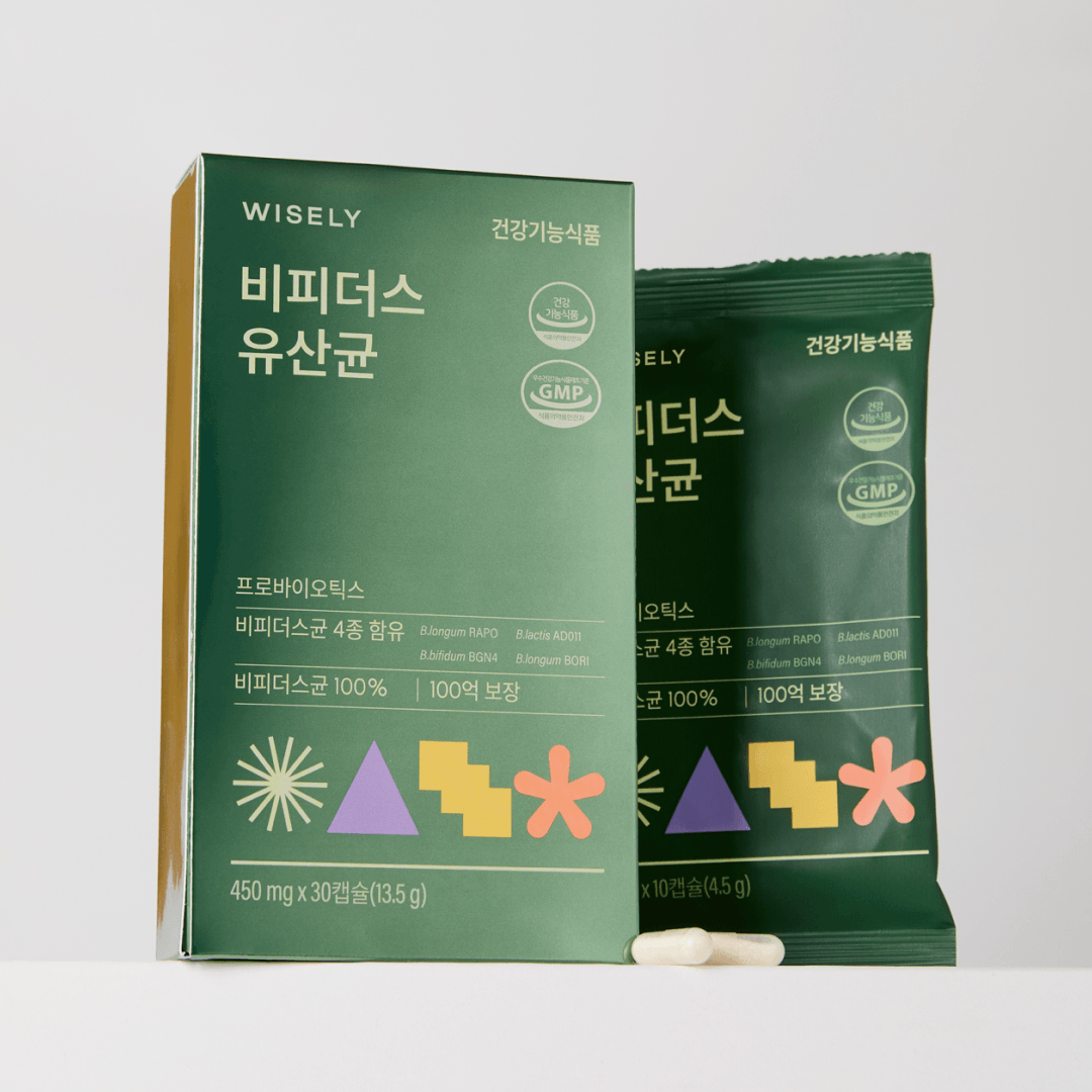 와이즐리 100억 CFU! 비피더스 유산균 30정, 3개 - 상품 이미지