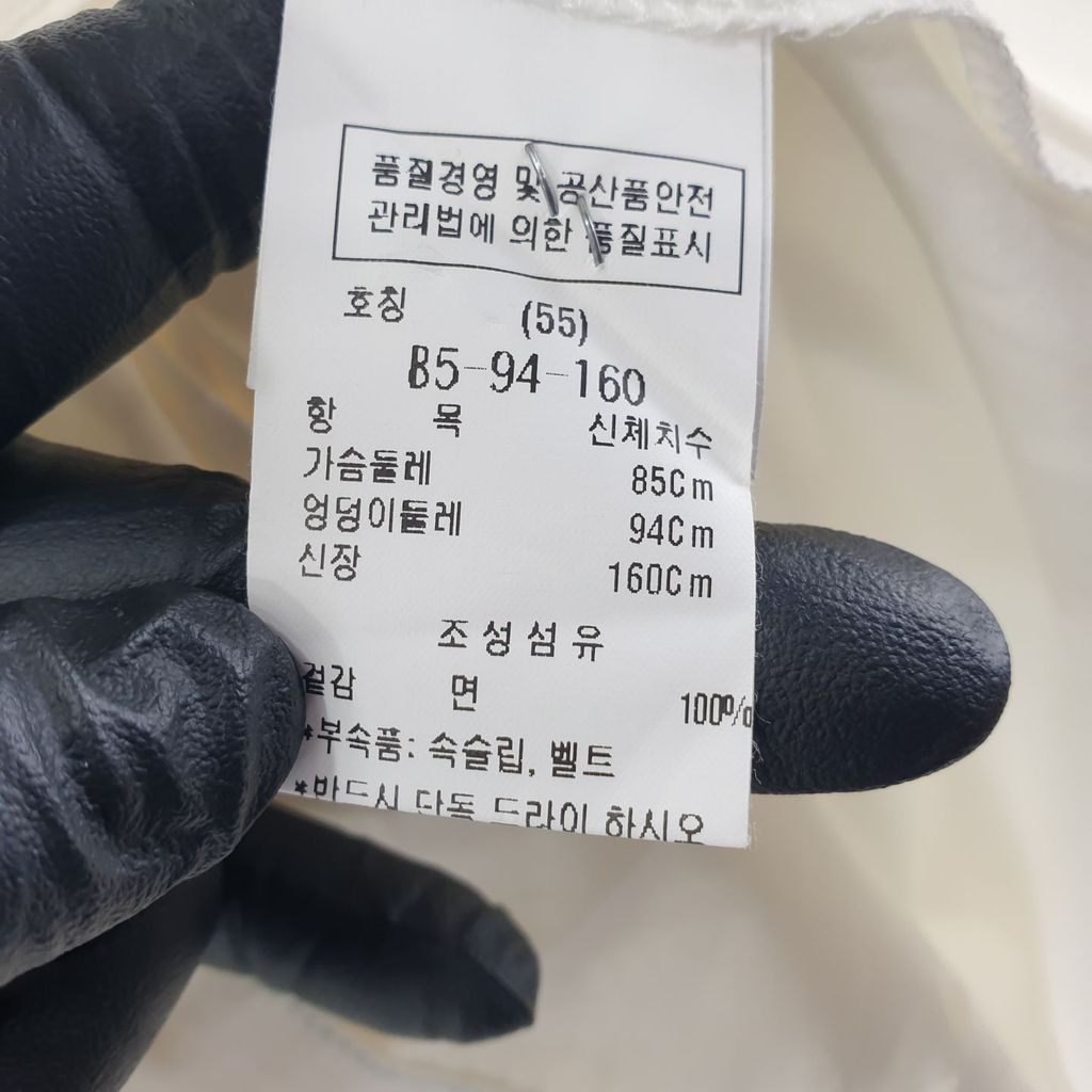 듀엘 화이트 여자 원피스 85-160 N8543 이미지 8
