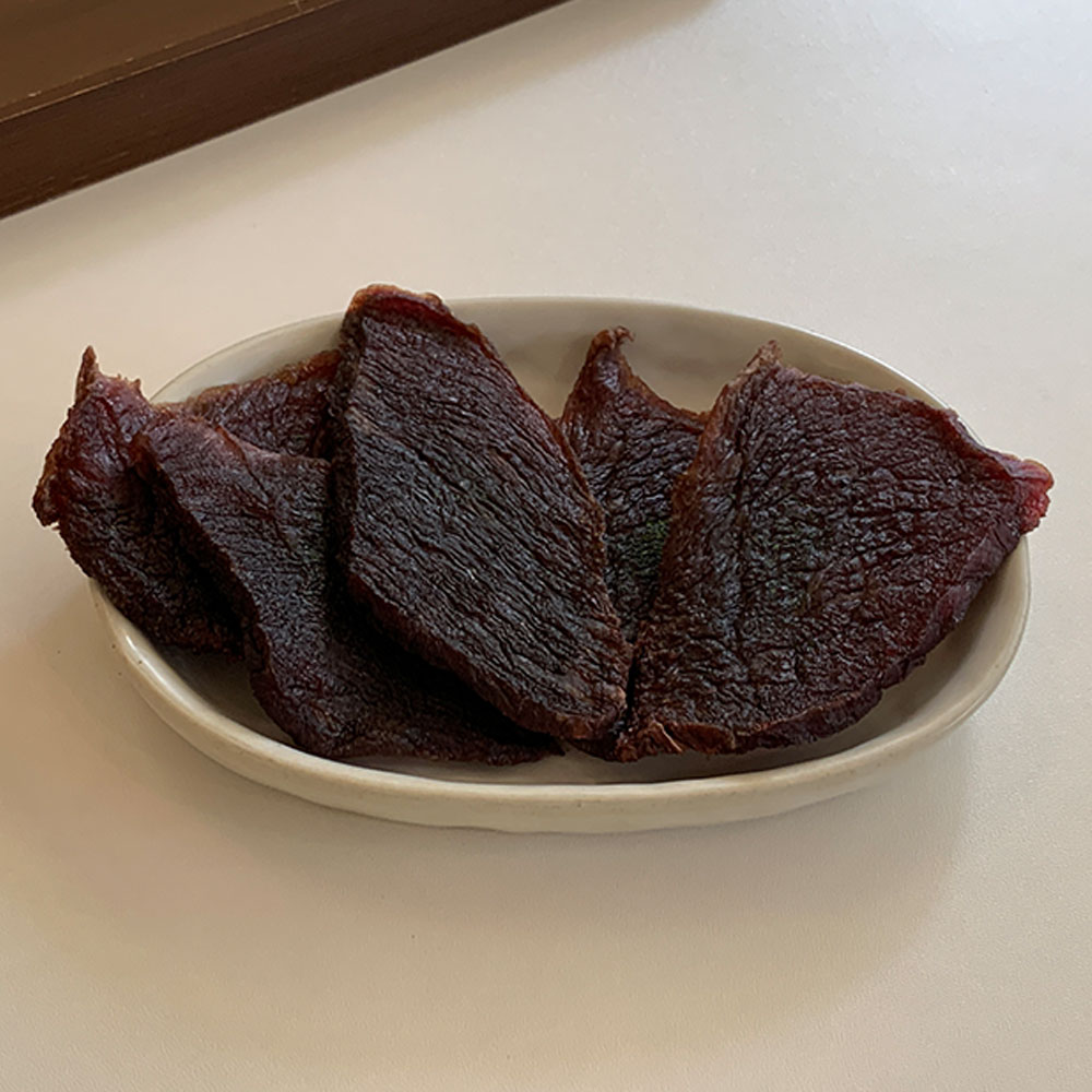 뽀뽀솜 국내산 소고기 육포 강아지 수제간식 져키 50g - 상세 이미지 2