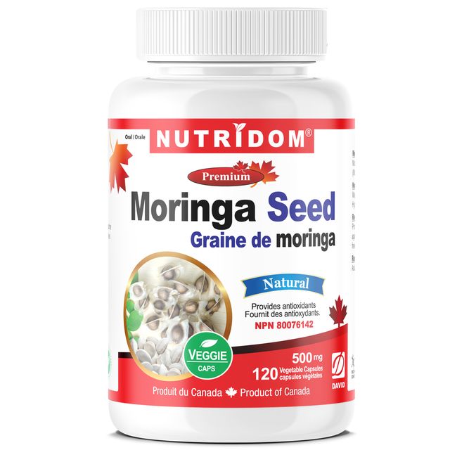 뉴트리돔 모링가씨앗 모링가 추출물 500mg 천연 비타민 미네랄 120캡슐, 1개 - 상세 이미지 3