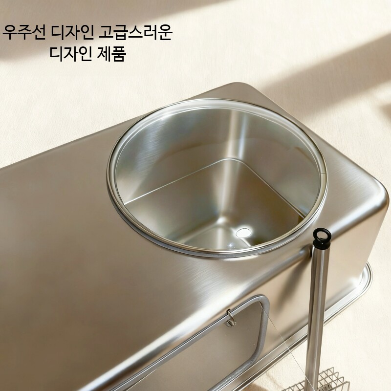 올스텐 초대형 고양이화장실 60~70cm 대용량 대형 고양이 모래통 60x40x40cm - 상세 이미지 5