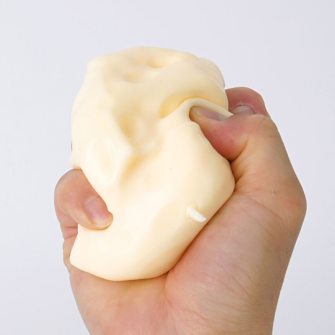 치즈 말랑이 크런치 스퀴시 슬라임 스트레스볼 이미지 6