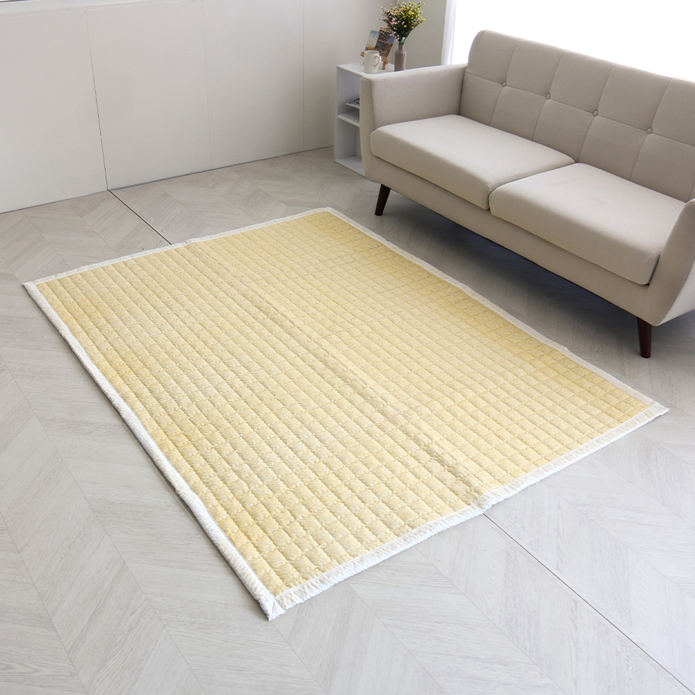 아르떼베딩 시원한 여름 러그 시어서커 거실 카페트 매트 허브 150x200cm - 상세 이미지 5