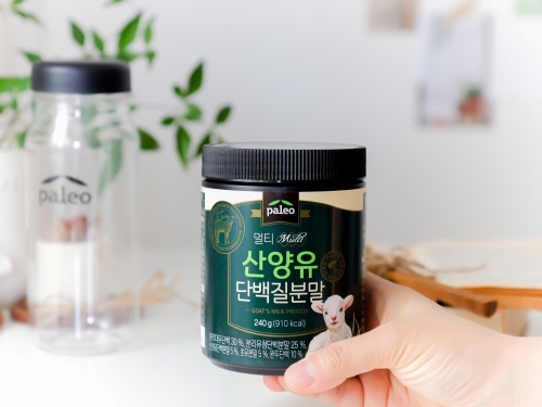 팔레오 멀티 산양유 단백질 저당 초유칼슘 배합 프로틴쉐이크 미숫가루맛 240g, 1개 이미지 7