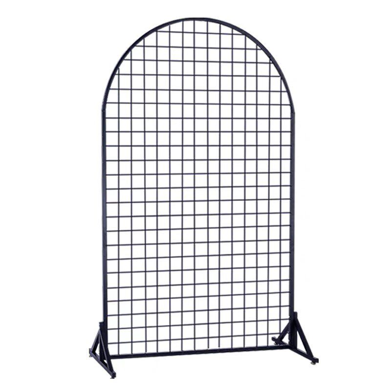 철제 네트망 스탠드 전시대 철망 진열대 메쉬 거치대 100x60cm - 상세 이미지 5