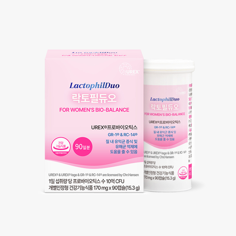 락토필듀오 질유산균 90캡슐, 1개 - 상품 이미지