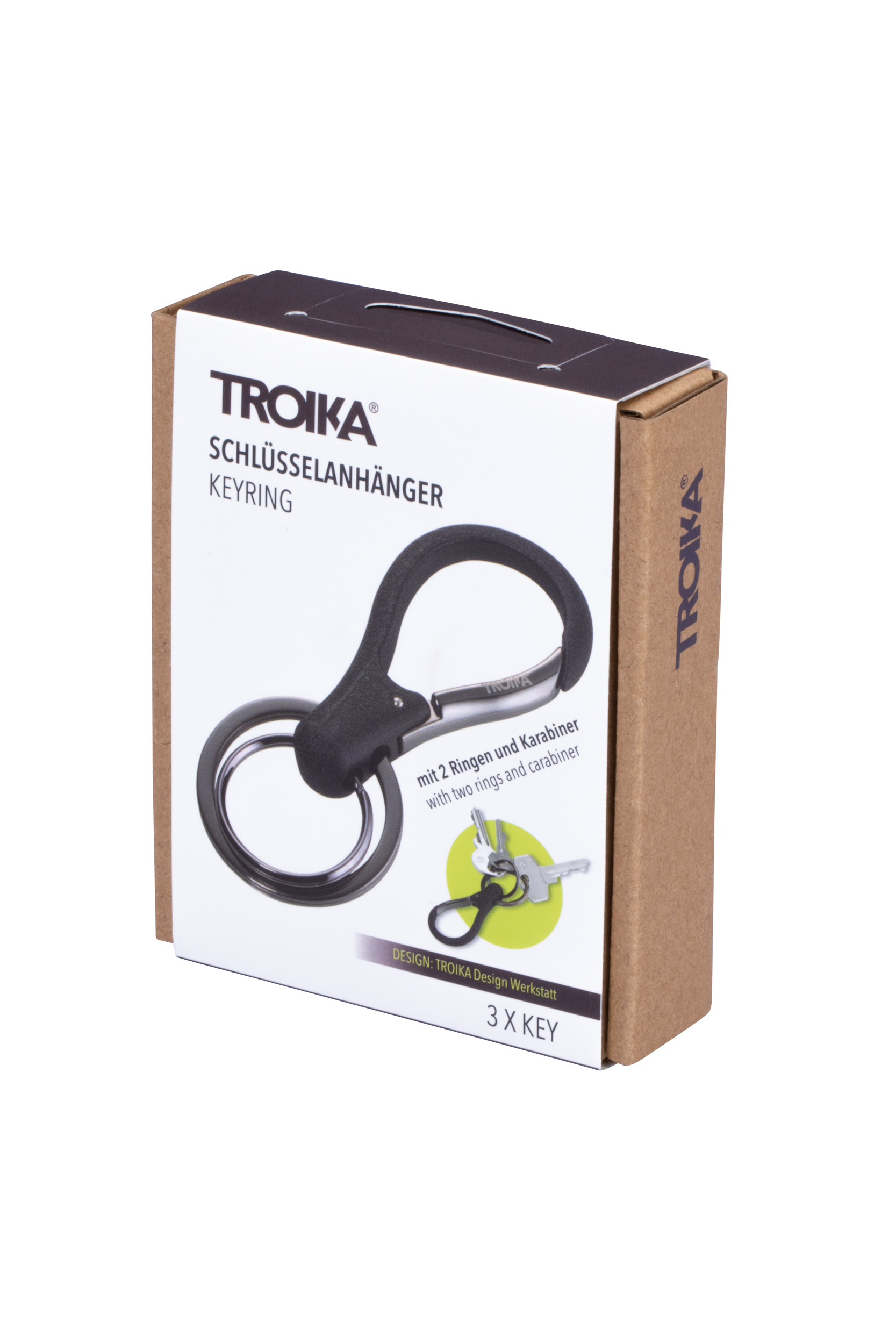 트로이카 ZRINGS 카라비너 키홀더 키링 KR17-09/GM - 상세 이미지 3