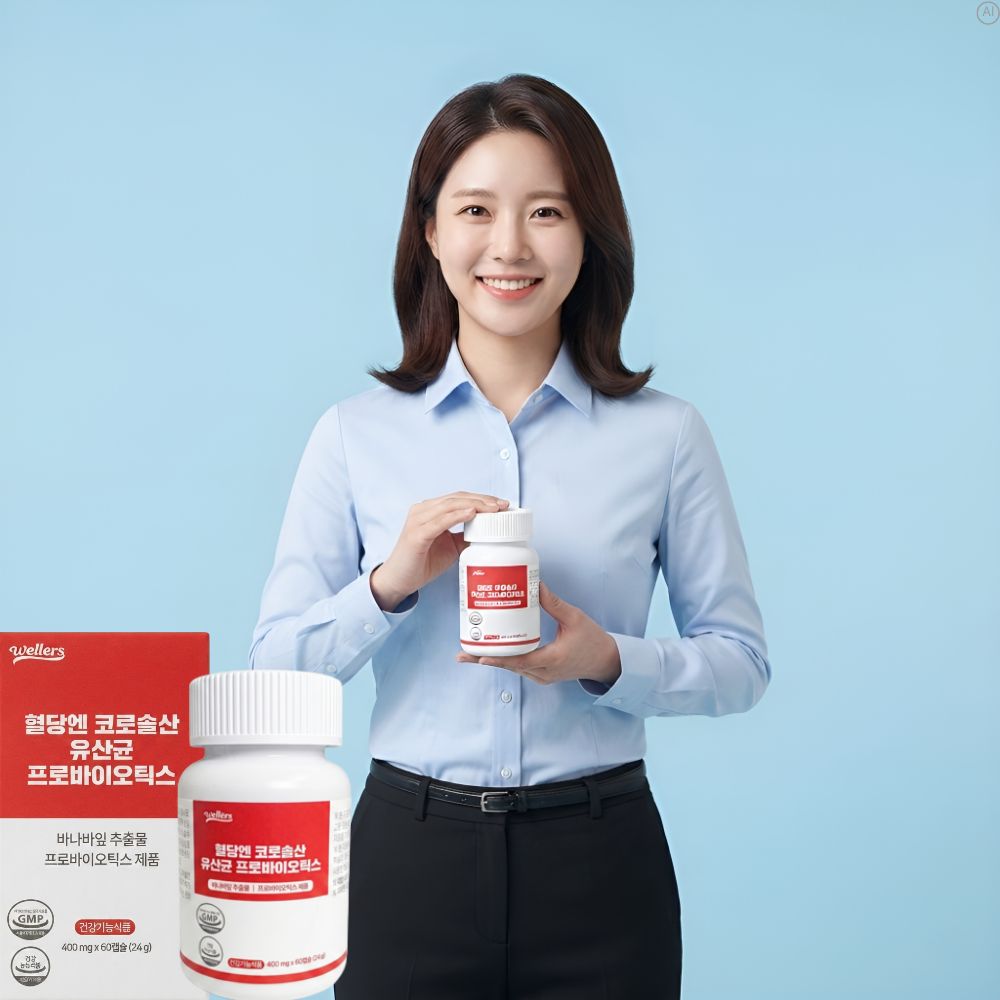 혈당엔 혈당케어앤 유산균 혈당관리 바나바유산균공복 장트러블 - 상세 이미지 2