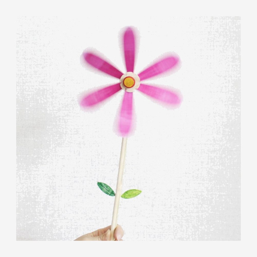 코스모스꽃 가을체험학습 바람개비만들기 가을테마 만들기수업 바람개비공예 초등수업 초등방과후 - 상품 이미지
