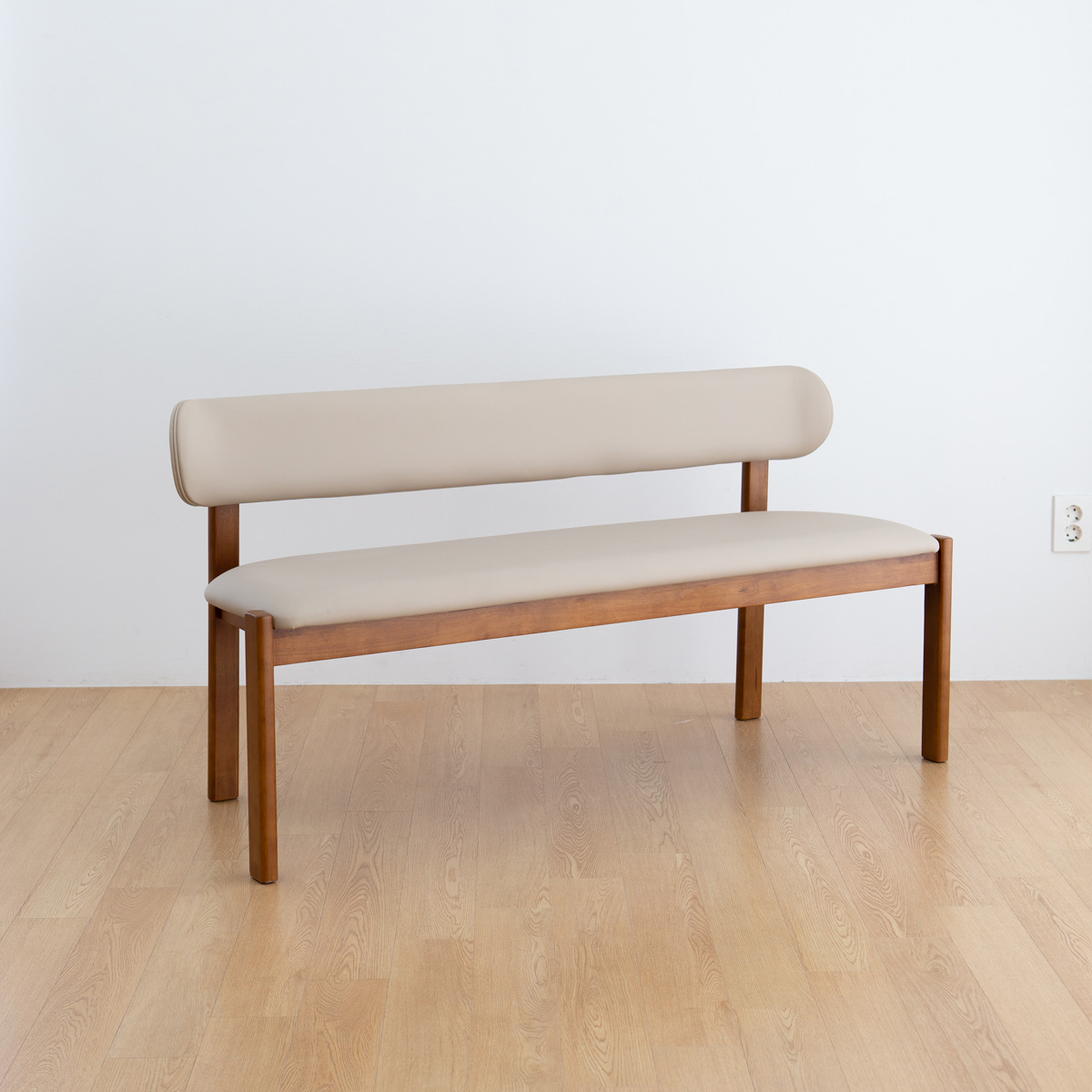 헤닝 바이브 원목 세라믹 식탁세트 식탁+의자3+벤치1, 1800mm, 아쿠틱스 이미지 8