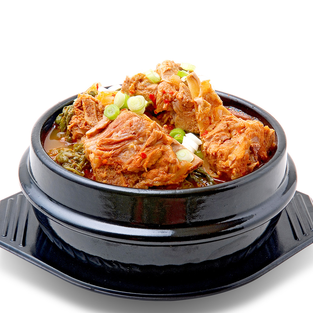 토해원 얼큰한 우거지 뼈해장국 국내산 살이 많은 돼지목뼈 밀키트 1kg 2kg 3kg - 상세 이미지 4