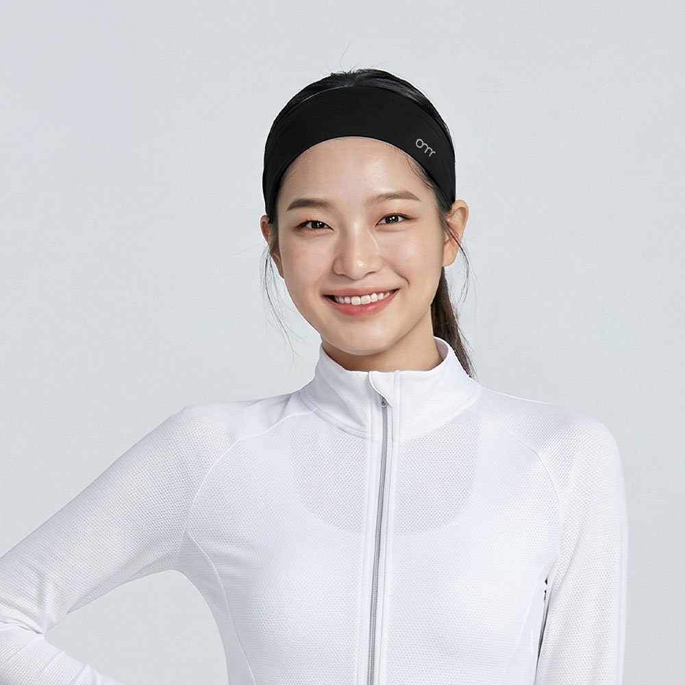 [1+1]러닝헤어밴드 운동 땀흡수 런닝 테니스 남자 쿨 머리띠 - 상세 이미지 2