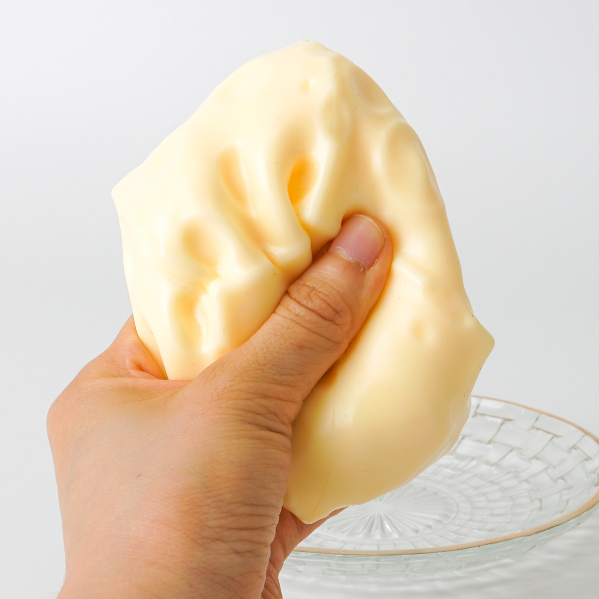 치즈 말랑이 크런치 스퀴시 슬라임 스트레스볼 - 상세 이미지 5