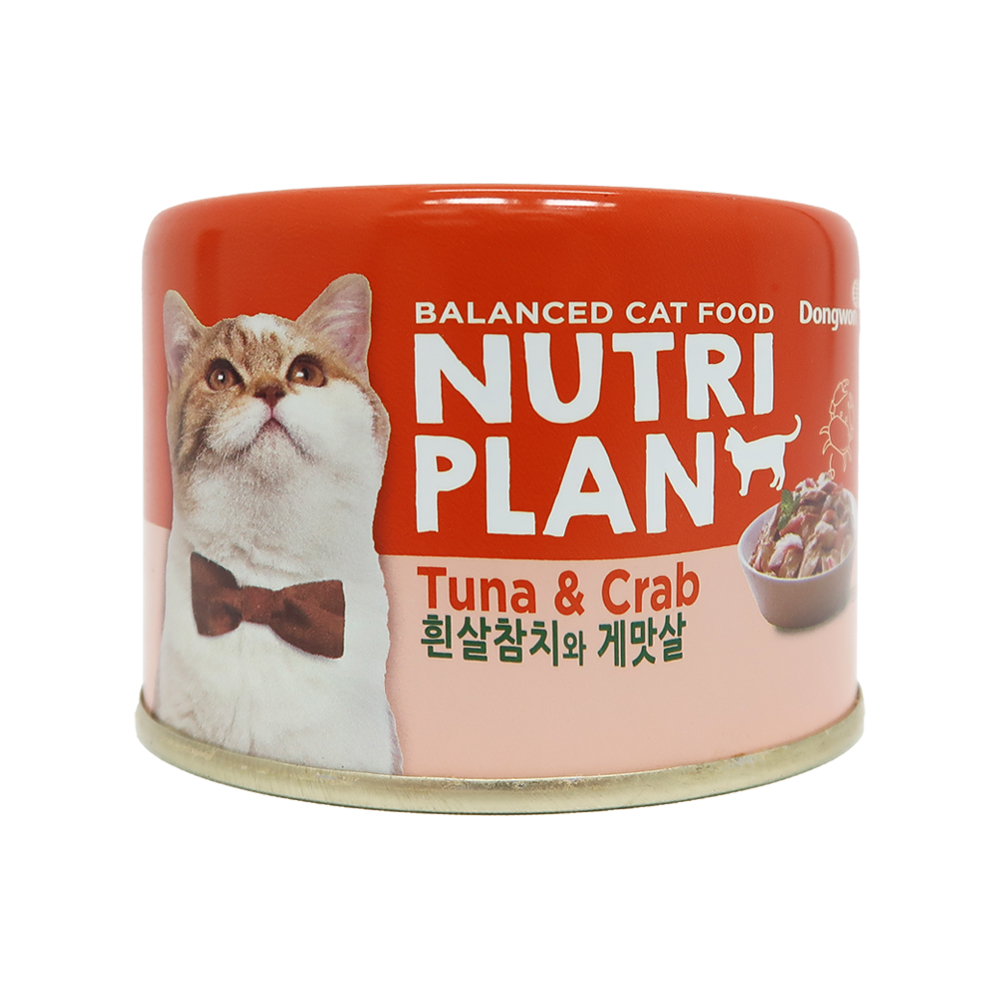 [+N포인트 3천] 동원 뉴트리플랜 고양이캔 길냥이캔 참치 게맛살, 160g, 24개 - 상세 이미지 3