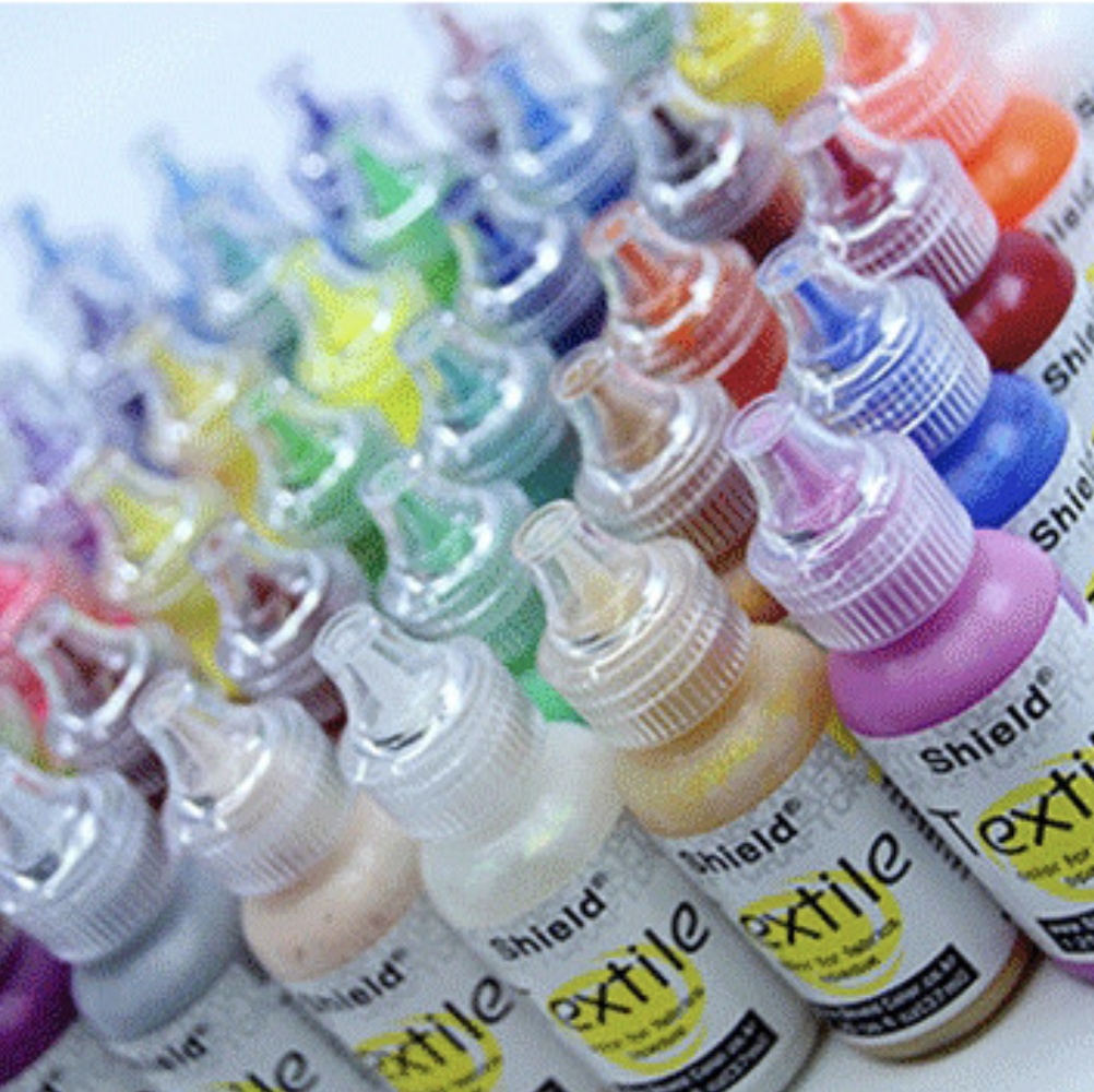 옷감 채색물감 DIY 티염색물감 패브릭 그림물감 37ml - 상품 이미지