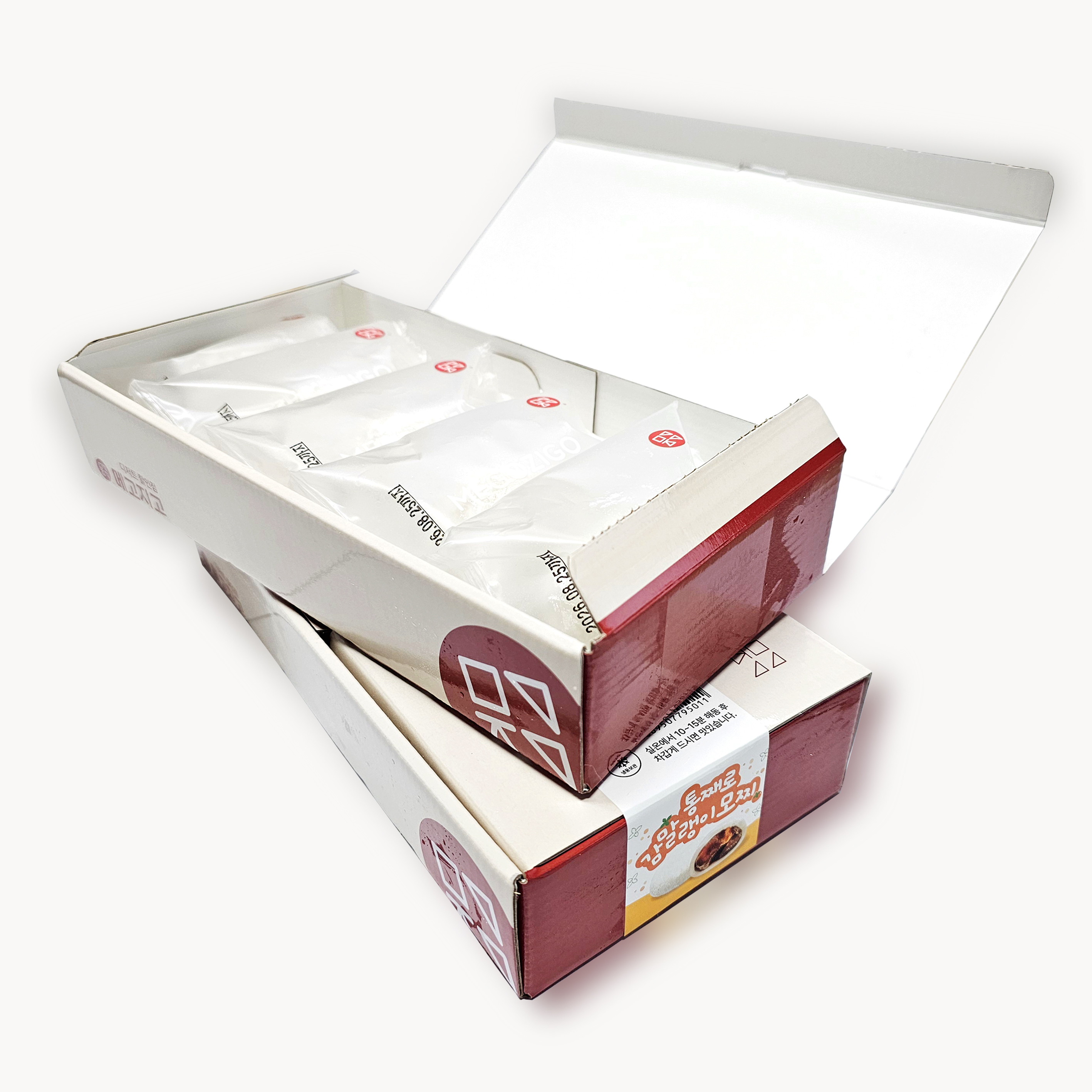 메고지고 통째로 감말랭이 찹쌀떡 70g 5봉 쫀득 곶감 모찌 선물 개별포장 - 상세 이미지 2