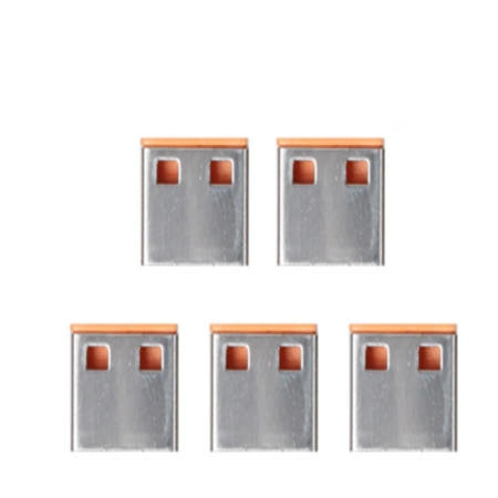 USB잠금장치 USB 전용 보안 커넥터 5개