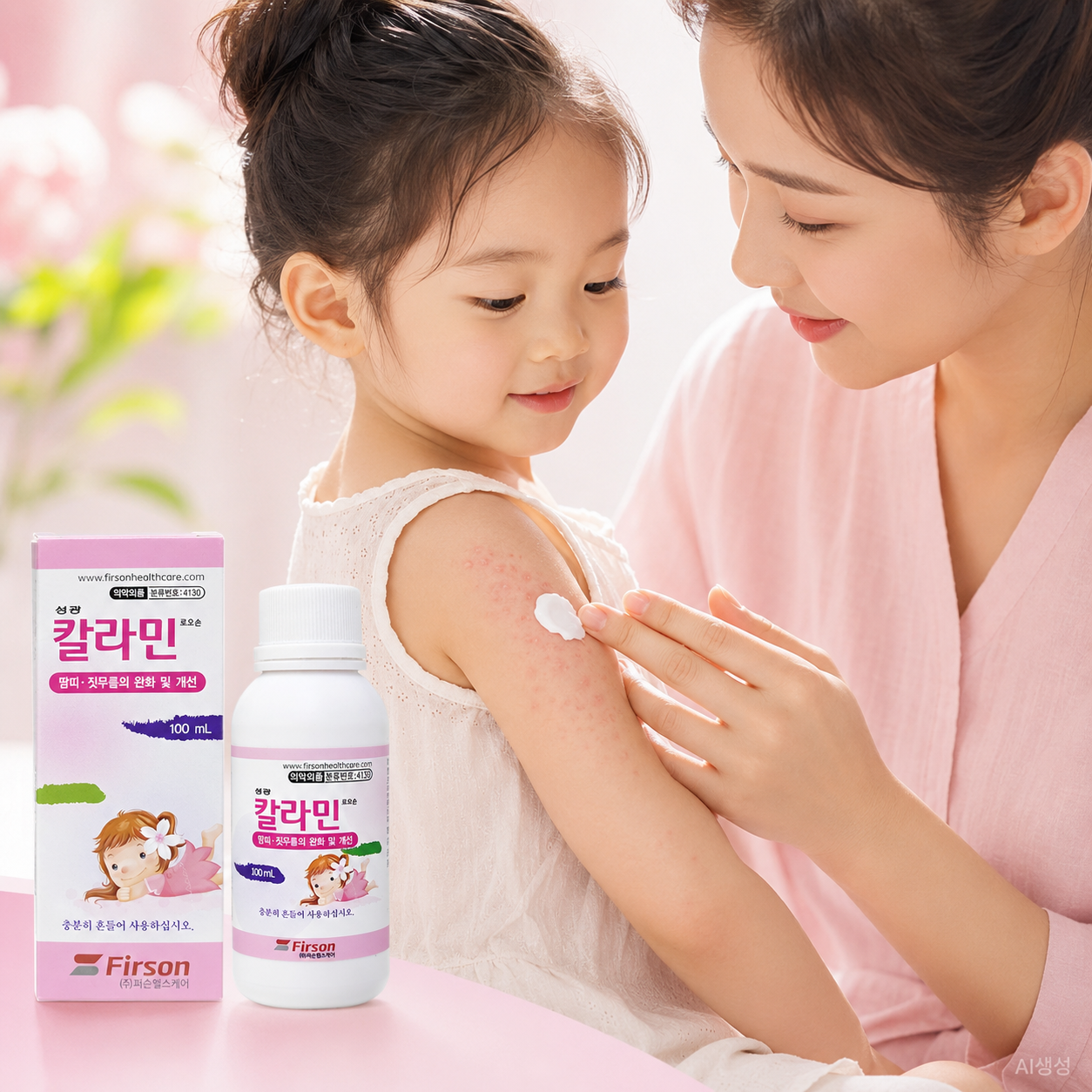 성광 칼라민로션 짓무름 아기 유아 어린이 땀띠 로션 파우더 - 상품 이미지