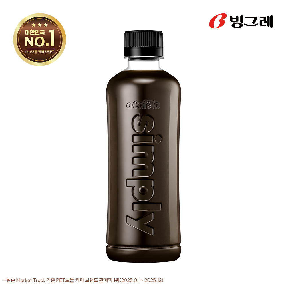 빙그레 아카페라 심플리 아메리카노, 400ml, 20개 상품 이미지