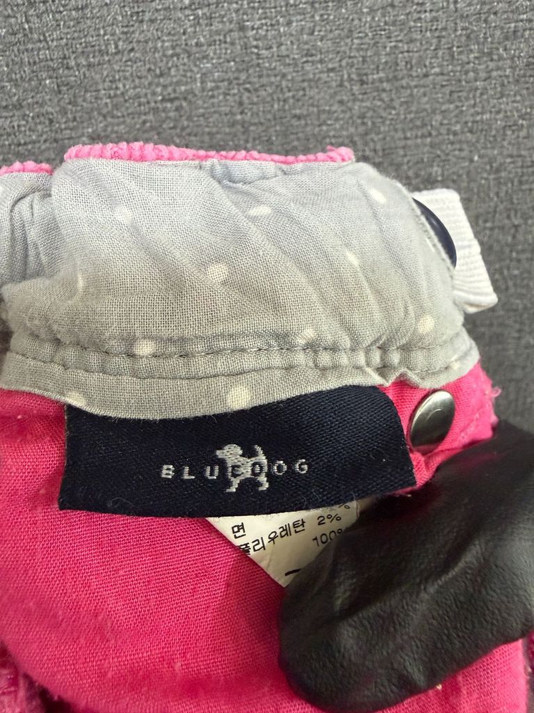 블루독 핑크 키즈 바지 110 N8617 이미지 8
