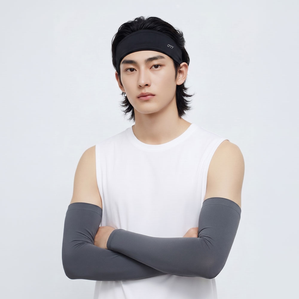 [1+1]러닝헤어밴드 운동 땀흡수 런닝 테니스 남자 쿨 머리띠 - 상세 이미지 3