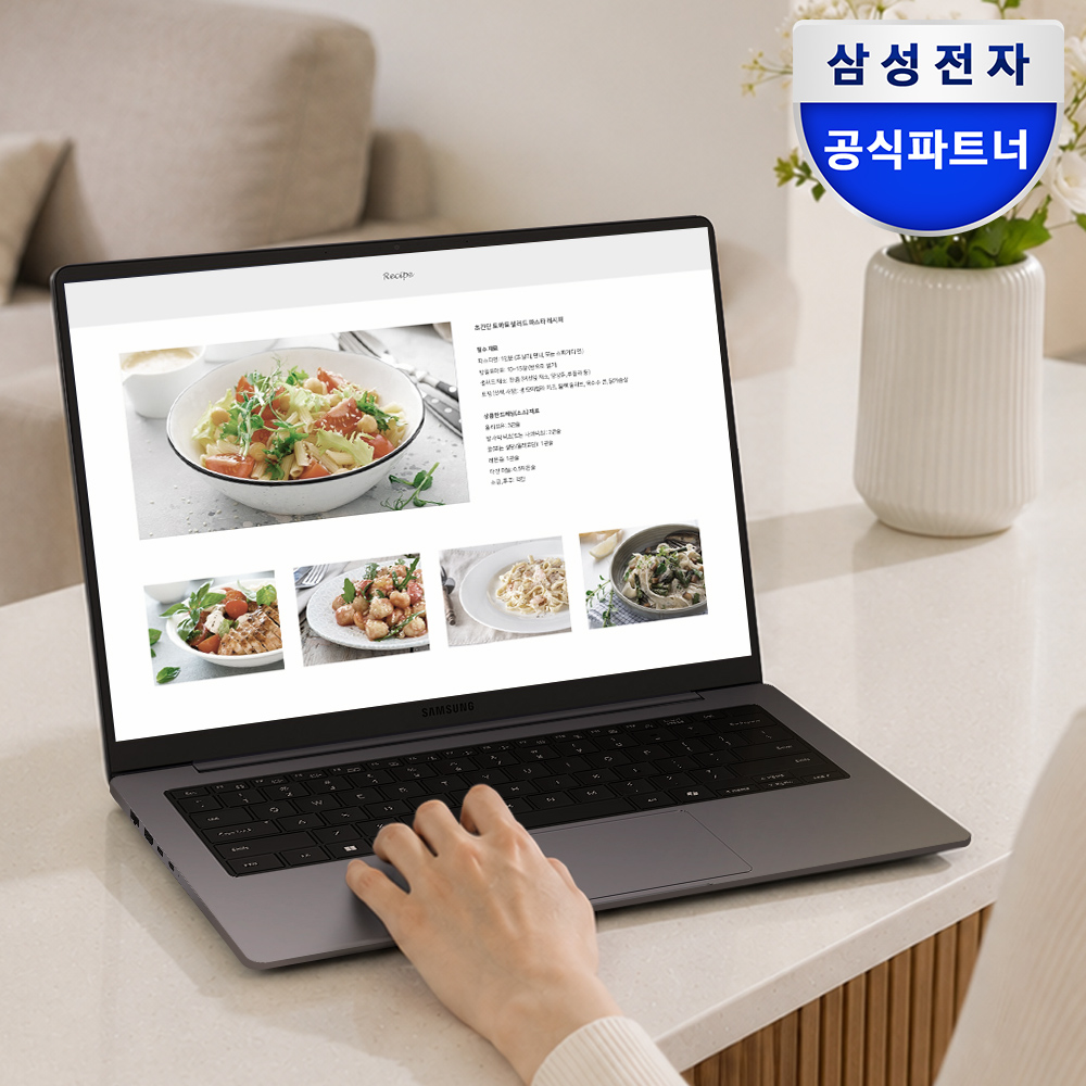 삼성 노트북 갤럭시북6 대학생 사무용 업무용 AI 가벼운 노트북 16GB, 512GB, 그레이