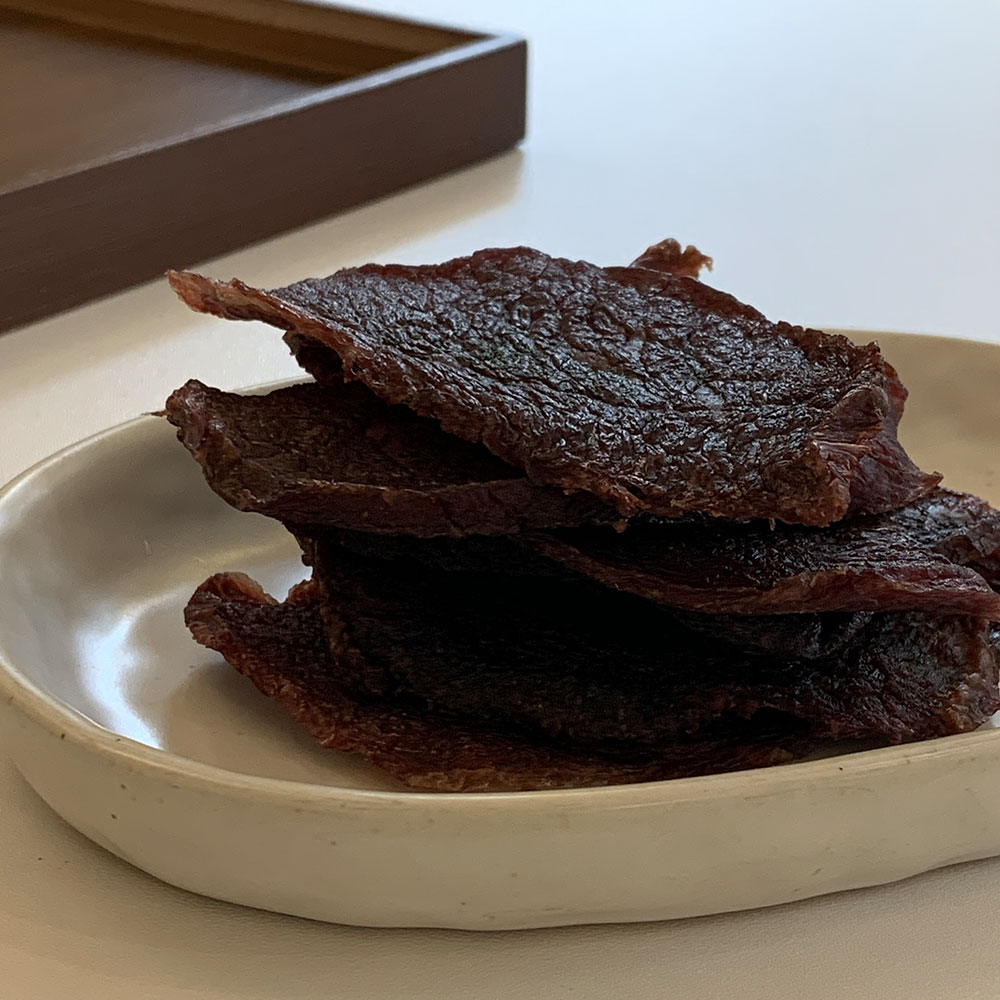 뽀뽀솜 국내산 소고기 육포 강아지 수제간식 져키 50g - 상세 이미지 3