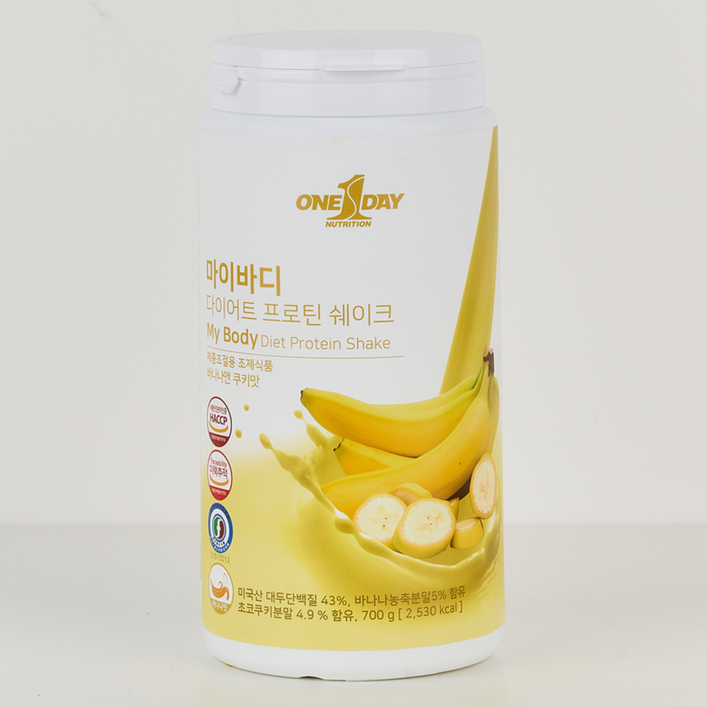마이바디 다이어트 프로틴 쉐이크 식사대용 단백질 음식 간식 바나나 쿠키맛 ISP 700g - 상세 이미지 3