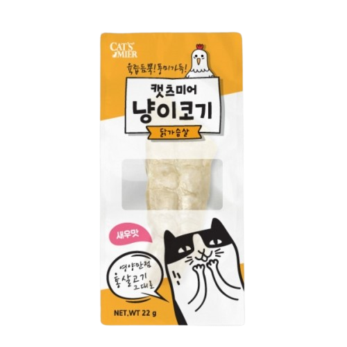캣츠미어 냥이코기 닭가슴살 새우맛, 22g, 12개 - 상세 이미지 2