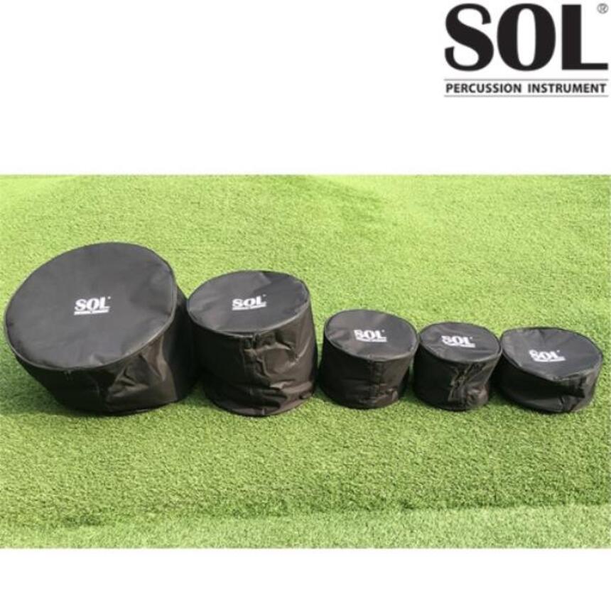 SOL 드럼세트 가방 SOL-DB-101216 5기통 보관용 - 상품 이미지