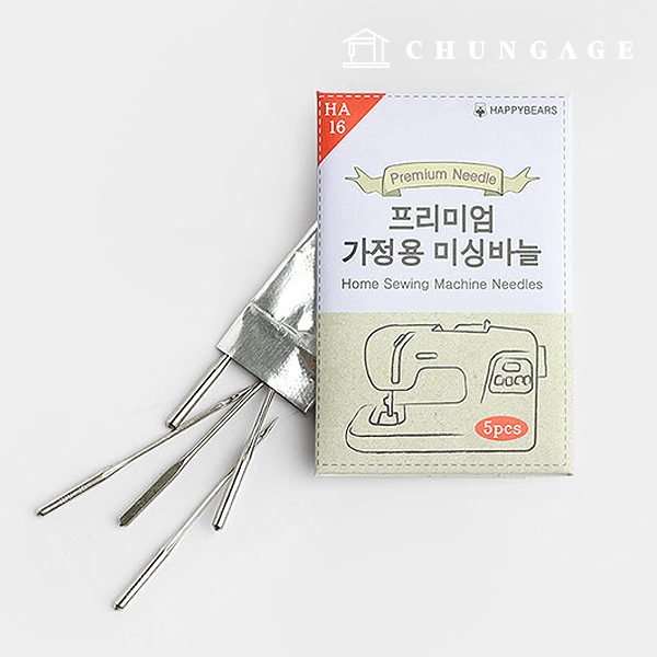 가정용 프리미엄 미싱바늘 16호 5개입 54487 - 상품 이미지